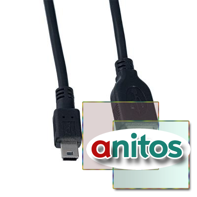 PERFEO  USB2.0 A  - Mini USB 5P ,  1 . (U4301)