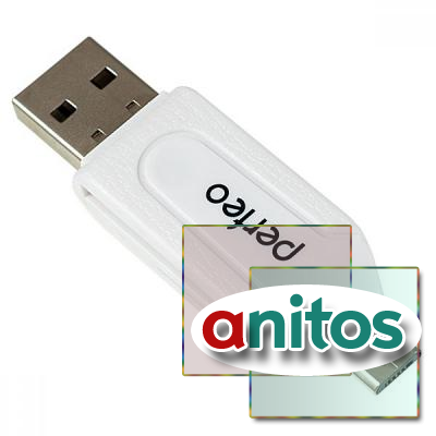 Perfeo Card Reader SD/MMC+Micro SD+MS+M2 + adapter with OTG, (PF-VI-O004 White) 