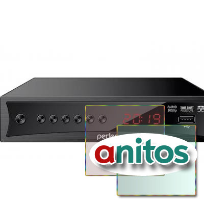 Perfeo DVB-T2/C  CONSUL  .TV, Wi-Fi, IPTV, HDMI, 2 USB, DolbyDigital,  