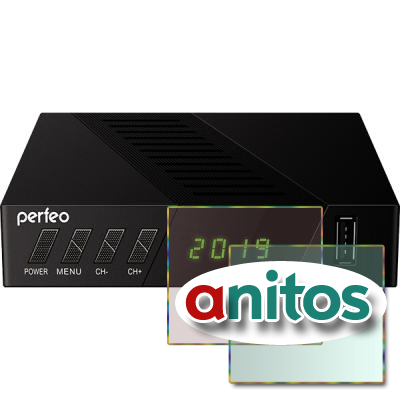 Perfeo DVB-T2/C  STREAM-2  .TV, Wi-Fi, IPTV, HDMI, 2 USB, DolbyDigital,  