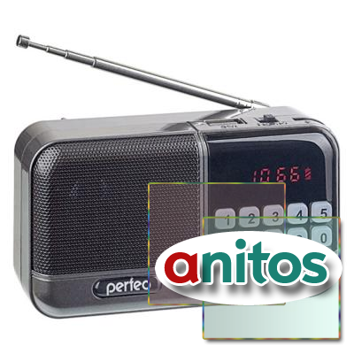 Perfeo   ASPEN FM+ 87.5-108/ MP3/  USB  18650/  (i20))