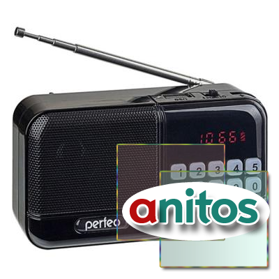 Perfeo   ASPEN FM+ 87.5-108/ MP3/  USB  18650/ (i20))