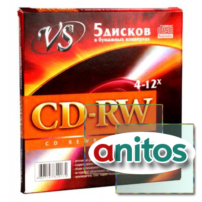 VS CD-RW 80 4-12x /5