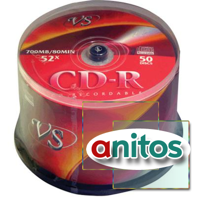 VS CD-R 80 52x CB/50