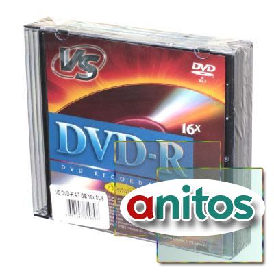 VS DVD-R 4,7 GB 16x SL/5 Ink Print