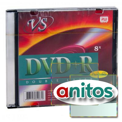 VS DVD+R 8,5 GB 8x Double Layer SL/1  Ink Print