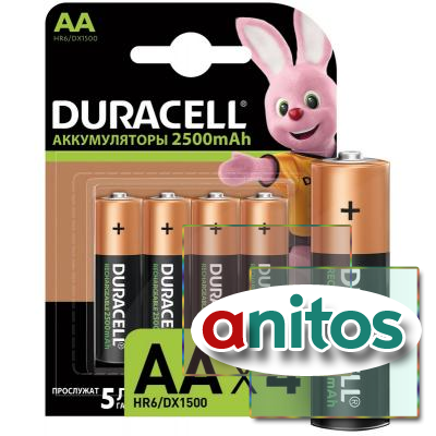  DURACELL AA/HR6-4BL 2400/2500 mAh /4