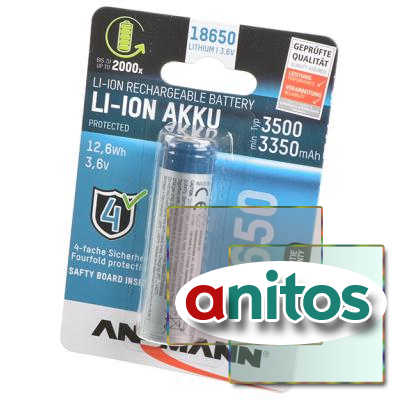   ANSMANN 1307-0001-RU 18650 3500   BL1