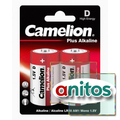  Camelion LR20/2BL  Plus Alkaline