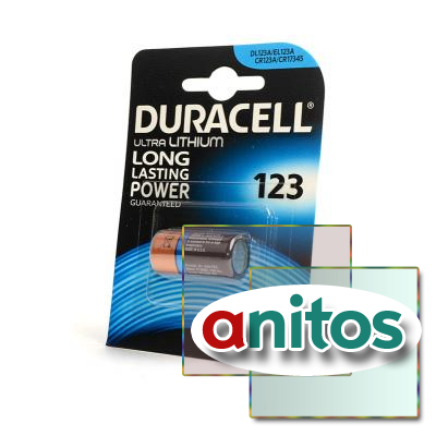  Duracell CR123A/1BL