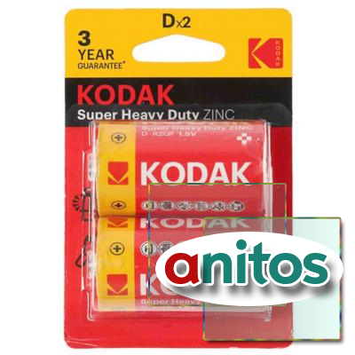  KODAK R20/2BL Super Heavy Duty