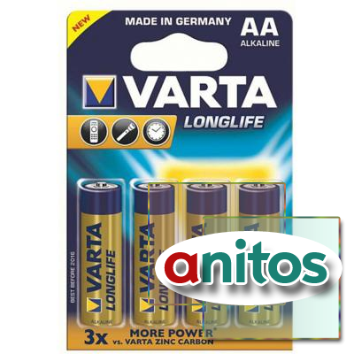  VARTA LR6/4BL LONG LIFE 4106