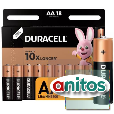   DURACELL /LR6-18BL BASIC /18