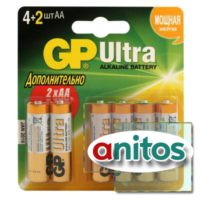   GP Ultra AA, 6 /. GPPCA15AV021