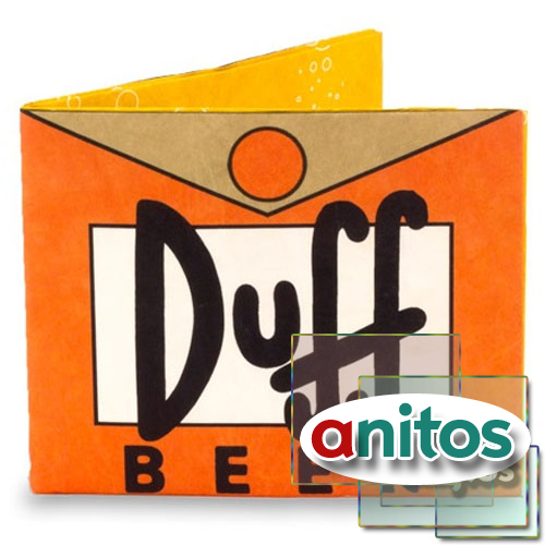  MIGHTY WALLET  Simpsons Duff