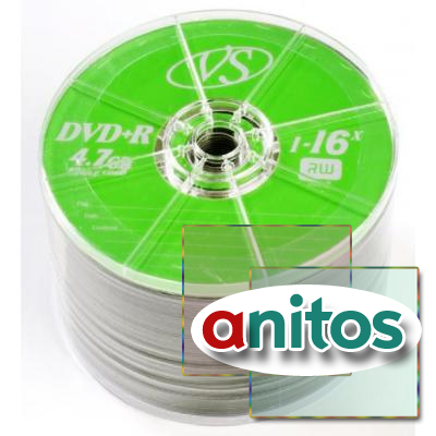 VS DVD+R 4,7 GB 16x (Bulk/50)