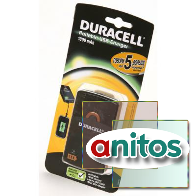    DURACELL Portable USB Charger 1800mAh BL1