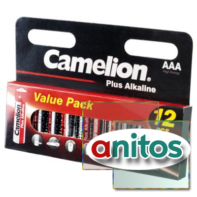   Camelion Plus Alkaline LR03-HP12 LR03 BL12