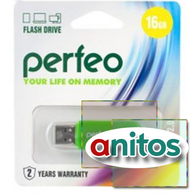 - Perfeo USB 16GB C03 Green