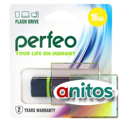 - Perfeo USB 16GB C11 Black