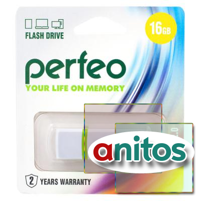 - Perfeo USB 16GB C11 White