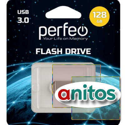 -     Perfeo USB 3.0 128GB M11 Metal Series