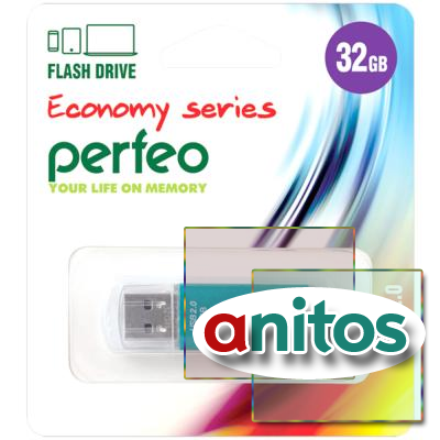 - Perfeo USB 32GB E01 Green economy series