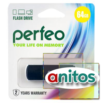 - Perfeo USB 64GB C05 Black