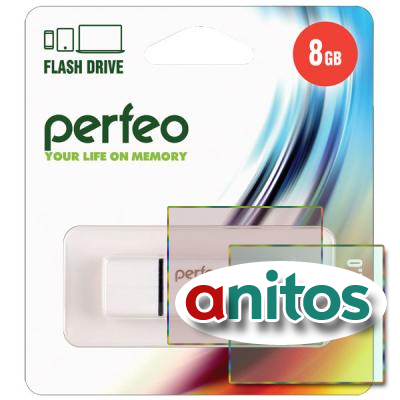 - Perfeo USB 8GB C01G2 White