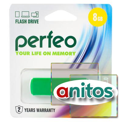 - Perfeo USB 8GB C05 Green