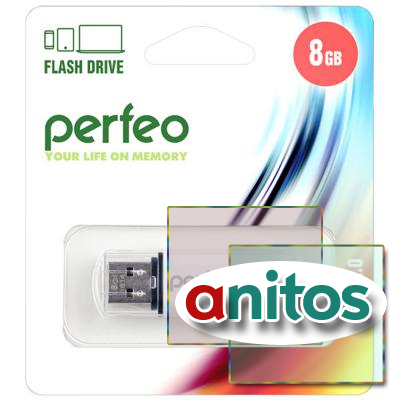 - Perfeo USB 8GB C13 White