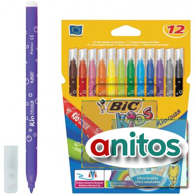  BIC Kid Couleur, 12 , ,  , , 9202932