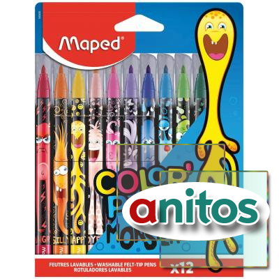  MAPED COLOR PEP'S Monster, 12 , ,  , 845400