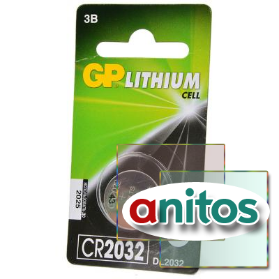    GP Lithium CR2032-7CR1 CR2032 BL1