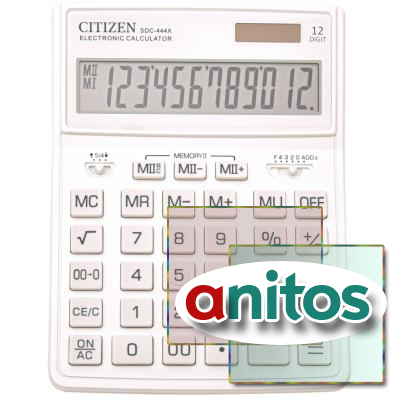   Citizen SDC444XRWHE 12 .  