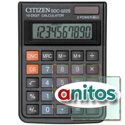  CITIZEN SDC-022S, 10 .