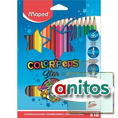   Maped COLOR'PEPS 18 .