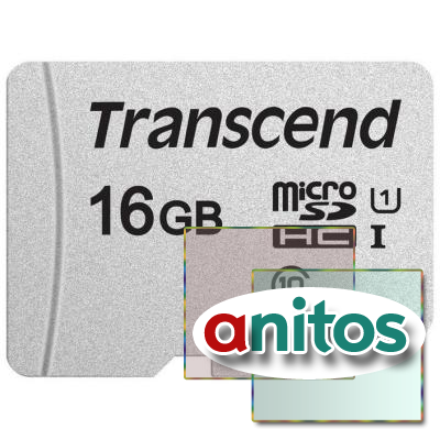   Transcend 300S-A microSDHC 16GB (TS16GUSD300S-A)