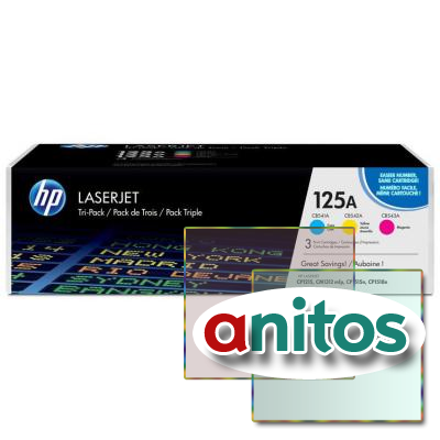   HP 125A CF373AM CMY  CLJ CP1215/1515 (3)