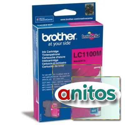   Brother LC1100M .  DCP-385C, MFC-990CW