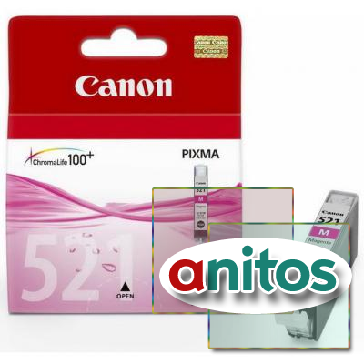   Canon CLI-521M (2935B004) .  PIXMA iP3600/4600