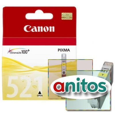   Canon CLI-521Y (2936B004) .  PIXMA iP3600/4600