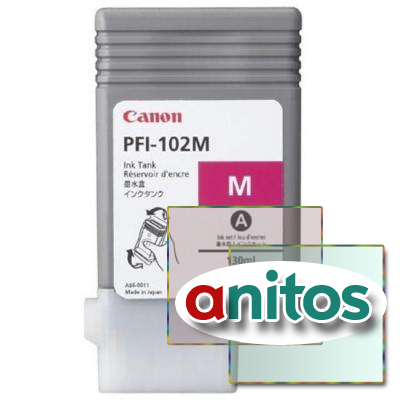   Canon PFI-102M (0897B001) .  IPF500/600/700