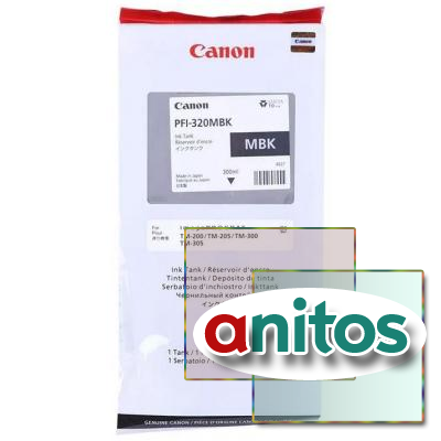   Canon PFI-320MBK (2889C001) ..  TM-200/205/300