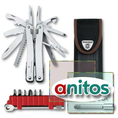  VICTORINOX SwissTool Spirit X Plus Ratchet, 105 , 36 ,   