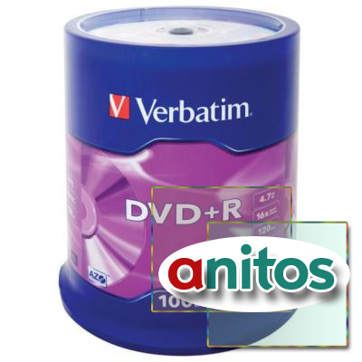   Verbatim DVD+R 4,7Gb 16 Cake/100 43551