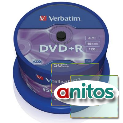   Verbatim DVD+R 4,7Gb 16 Cake/50 43550