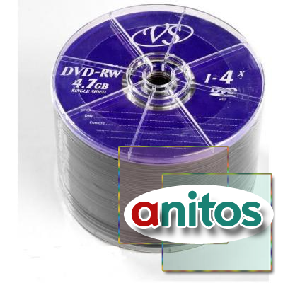   VS DVD-RW 4,7GB 4x Bulk/50