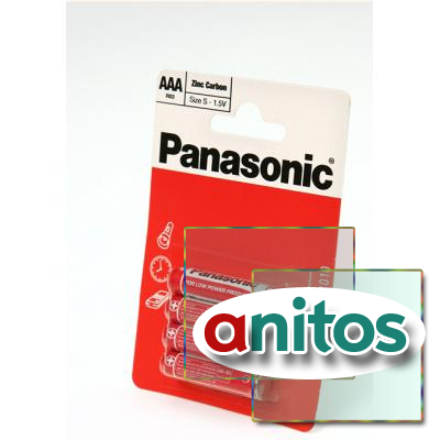    Panasonic Zinc Carbon R03RZ/4BP R03 BL4