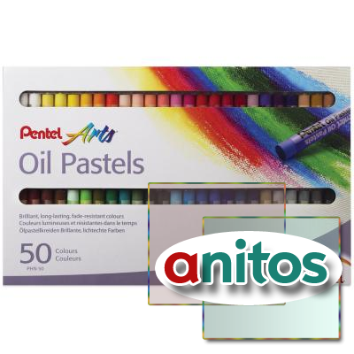    PENTEL Oil Pastels, 50 ,  ,  , PHN4-50